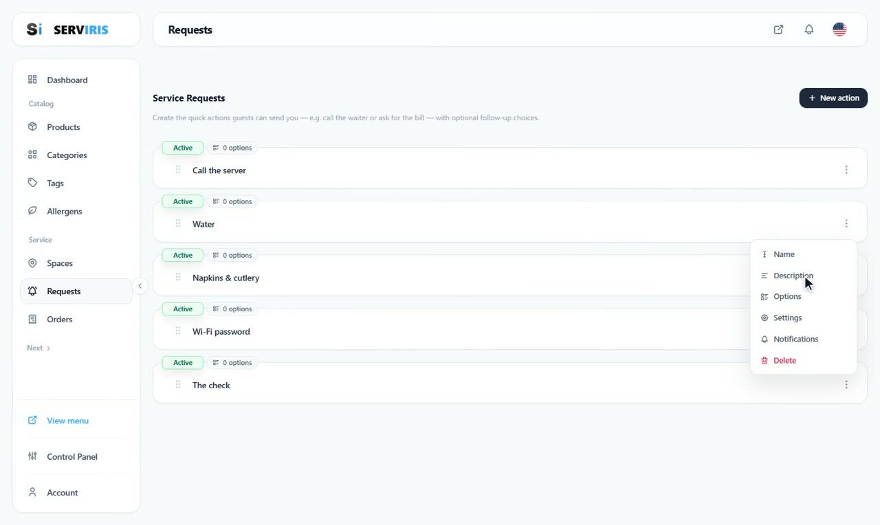 Step 4: Everything about a row — Table requests