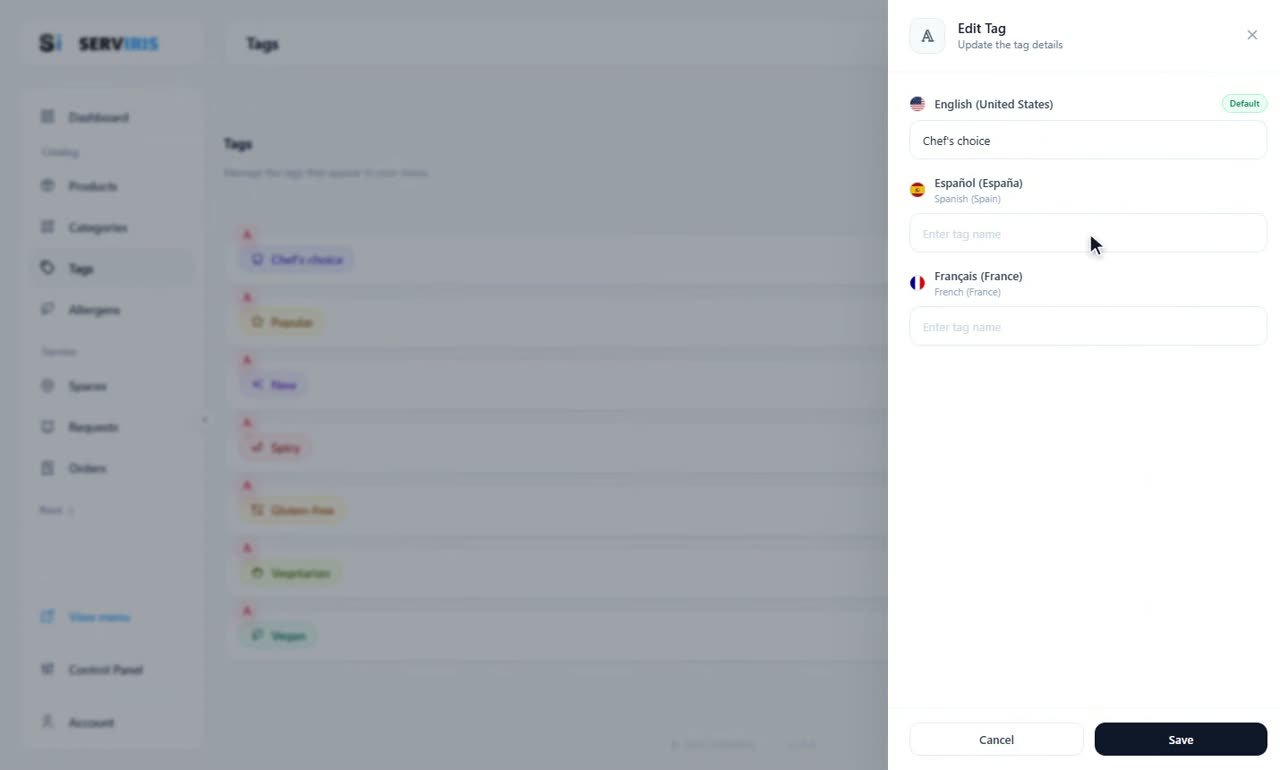 Step 4: The same across the catalog — Settings: everything in one lesson