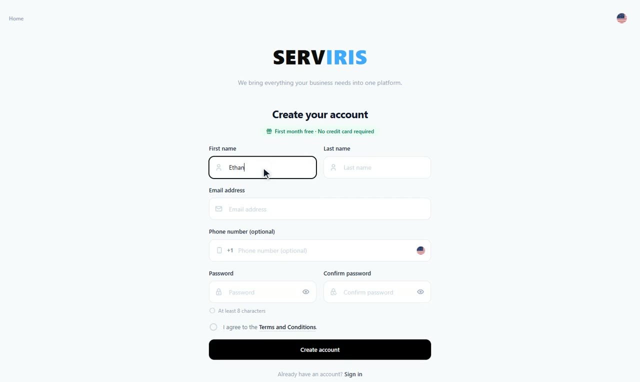 Create your account — lesson cover