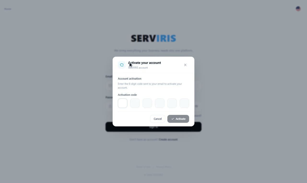Step 3: Confirm your email — Create your account