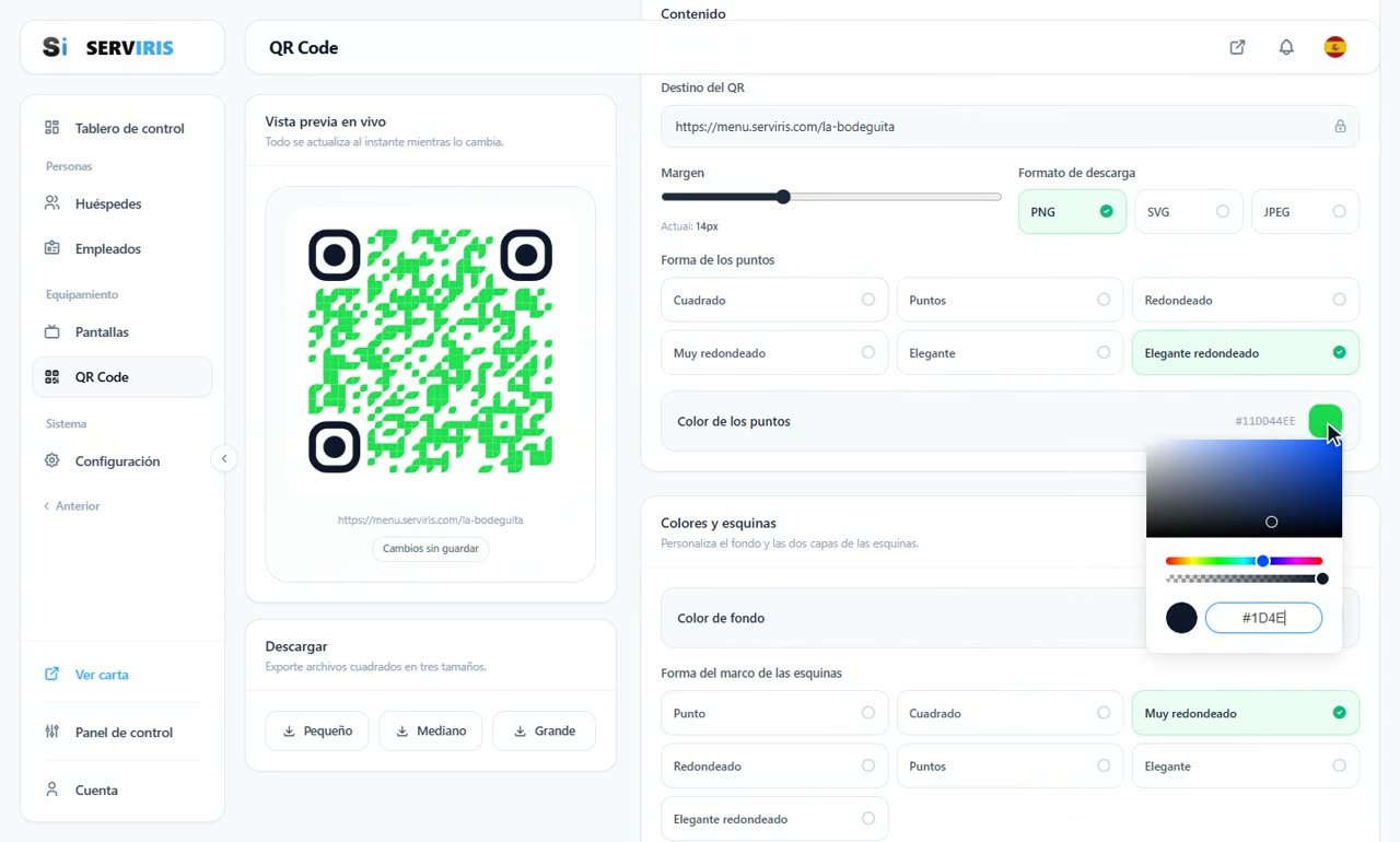 Paso 3: El cuerpo del código — Un código QR con tu identidad