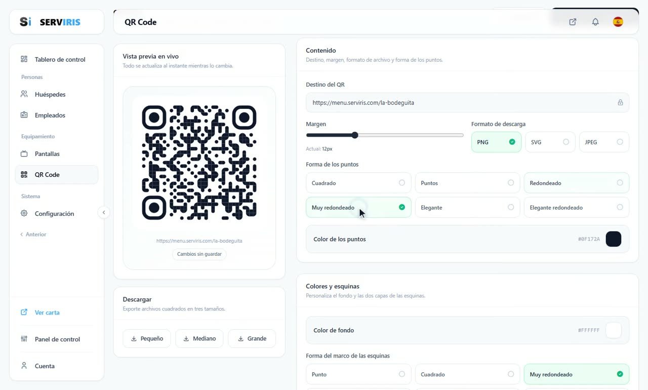 Paso 7: Restablecer, para volver al origen — Un código QR con tu identidad