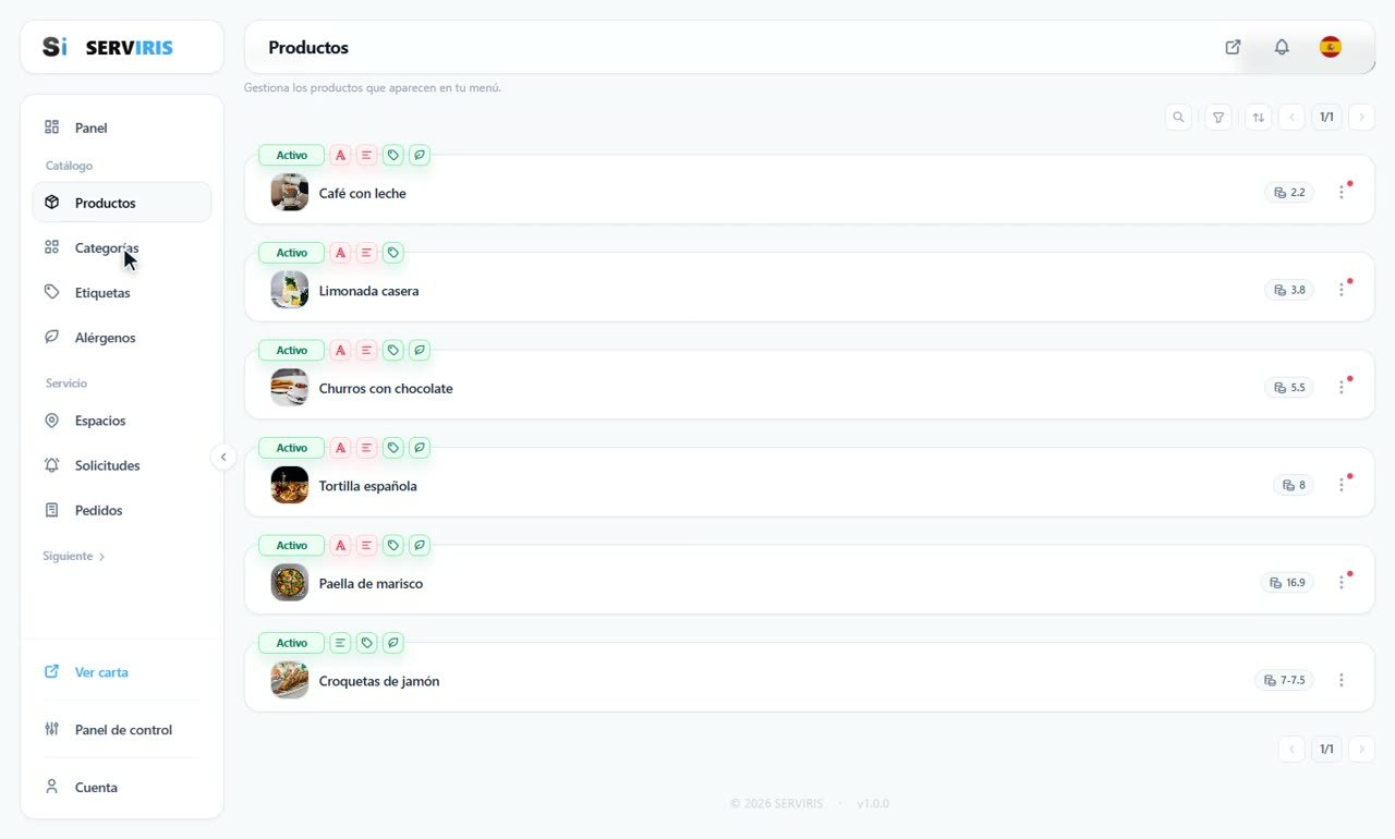 Paso 3: Los distintivos de traducción en Productos — Ajustes: todo en una lección