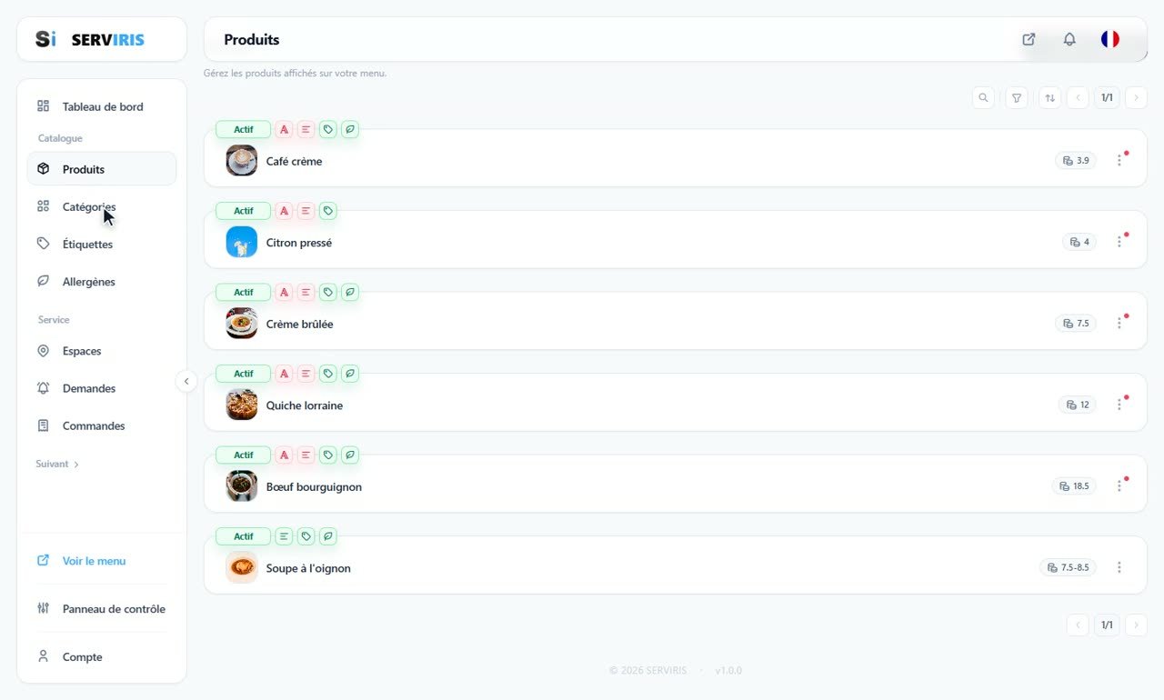 Étape 3: Les badges de traduction dans les Produits — Réglages : tout en une leçon