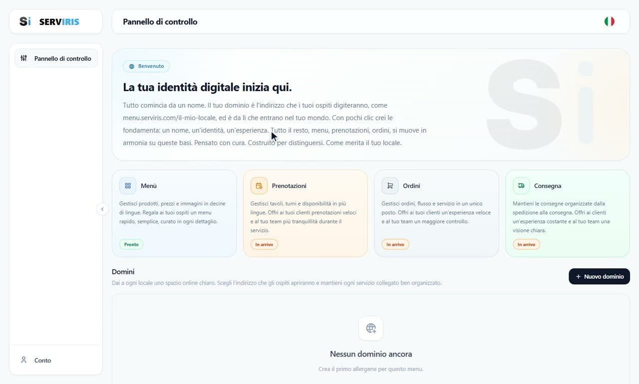 Il tuo primo dominio — copertina della lezione
